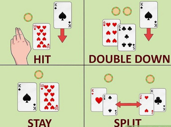 블랙잭 게임,더블 다운 규칙,카지노 게임.png